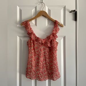 Ann Taylor floral blouse